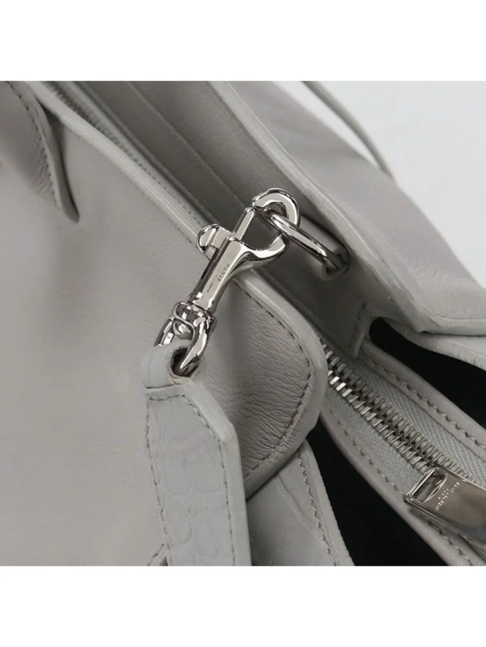 Saint Laurent 2-Way Downtown Cabas Handbag Calf - Picture 8 of 10